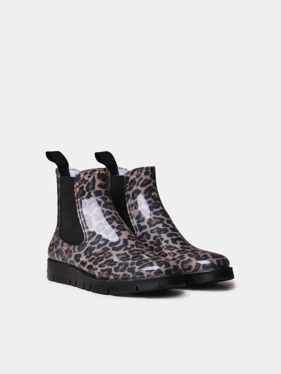 Women's rain boots with animal print | KRAKOW