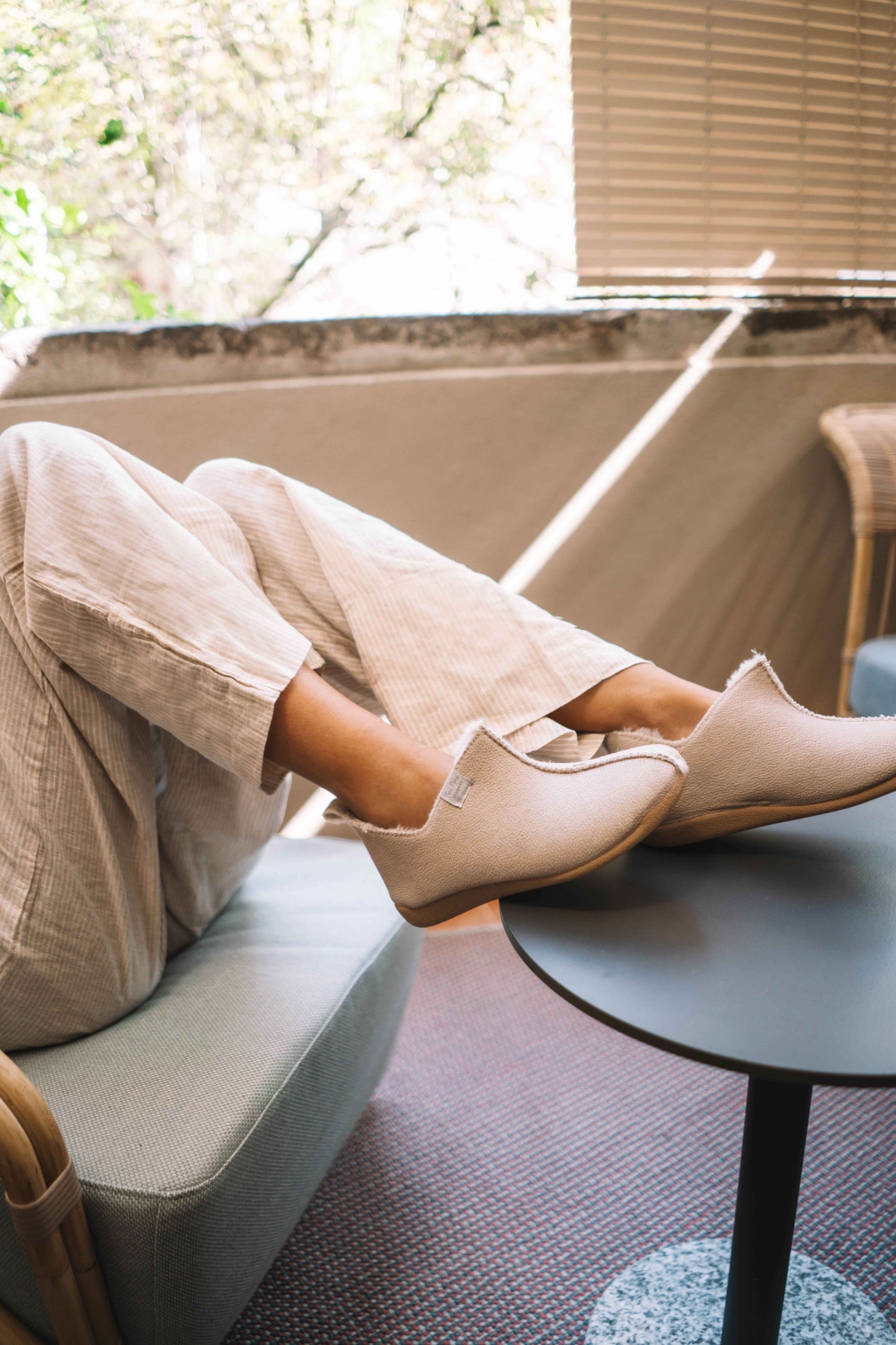 Chaussons style botte pour femme - MOSCU-BD