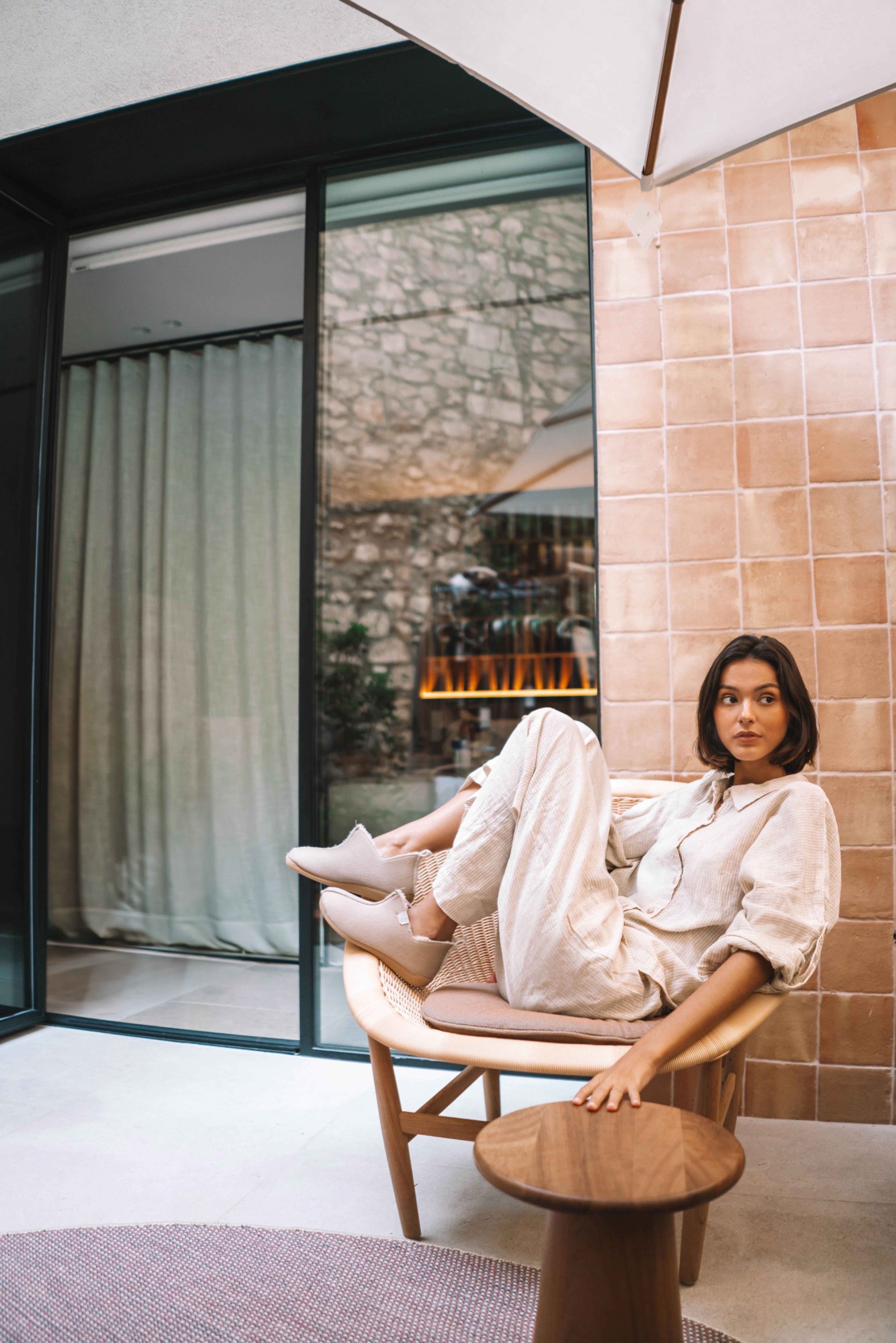 Chaussons style botte pour femme - MOSCU-BD