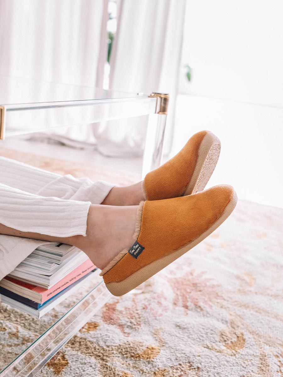 MOSUL-BD - Women's clog-style slipper in fabric